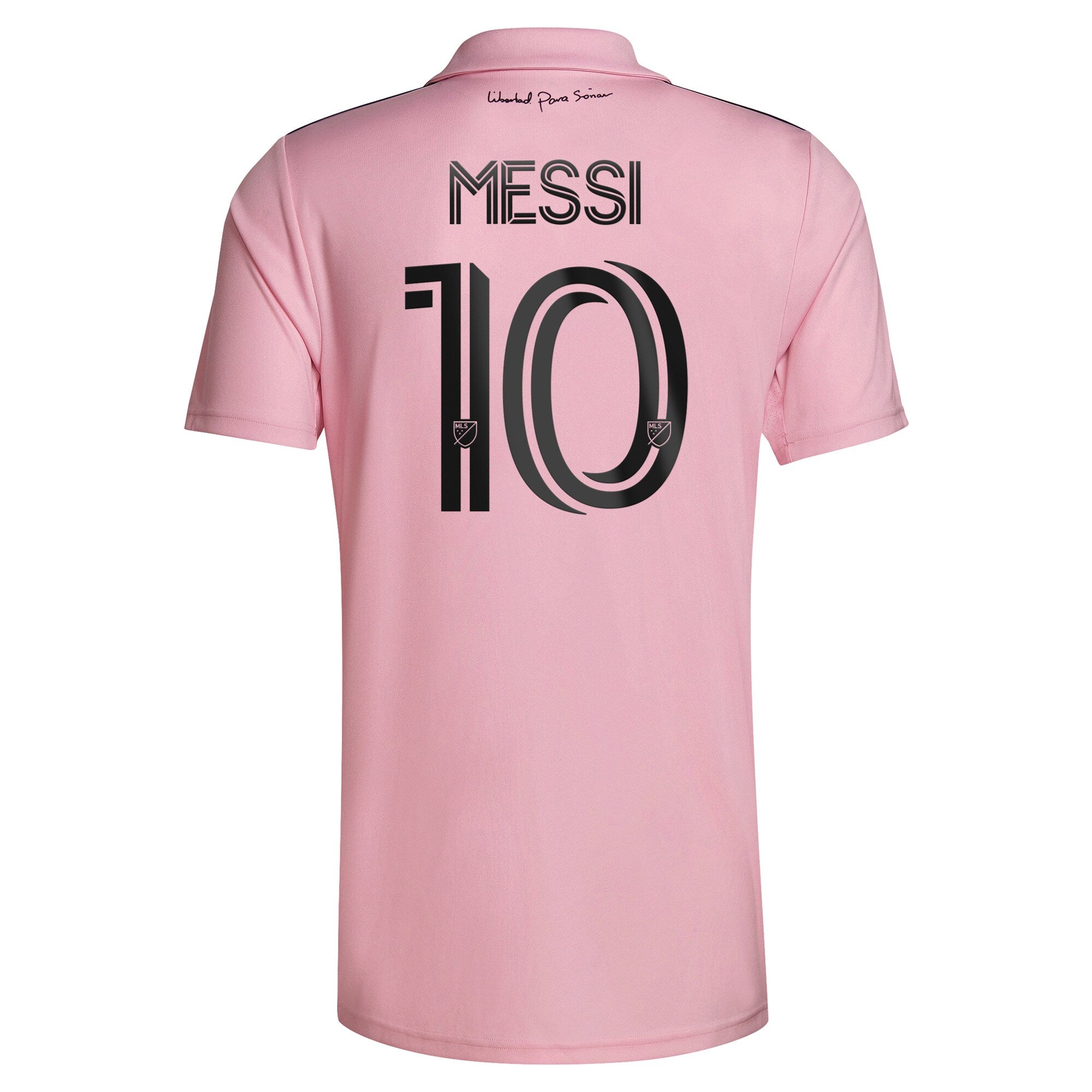 Lionel Messi Inter Miami CF adidas 2023 The Heart Beat Kit Jersey - Pink