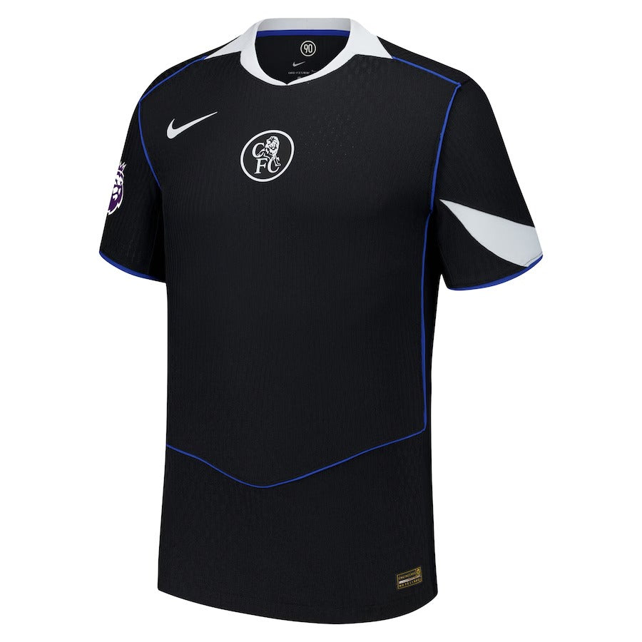 Moisés Caicedo Chelsea 2025/26 Third Player Shirt - Black