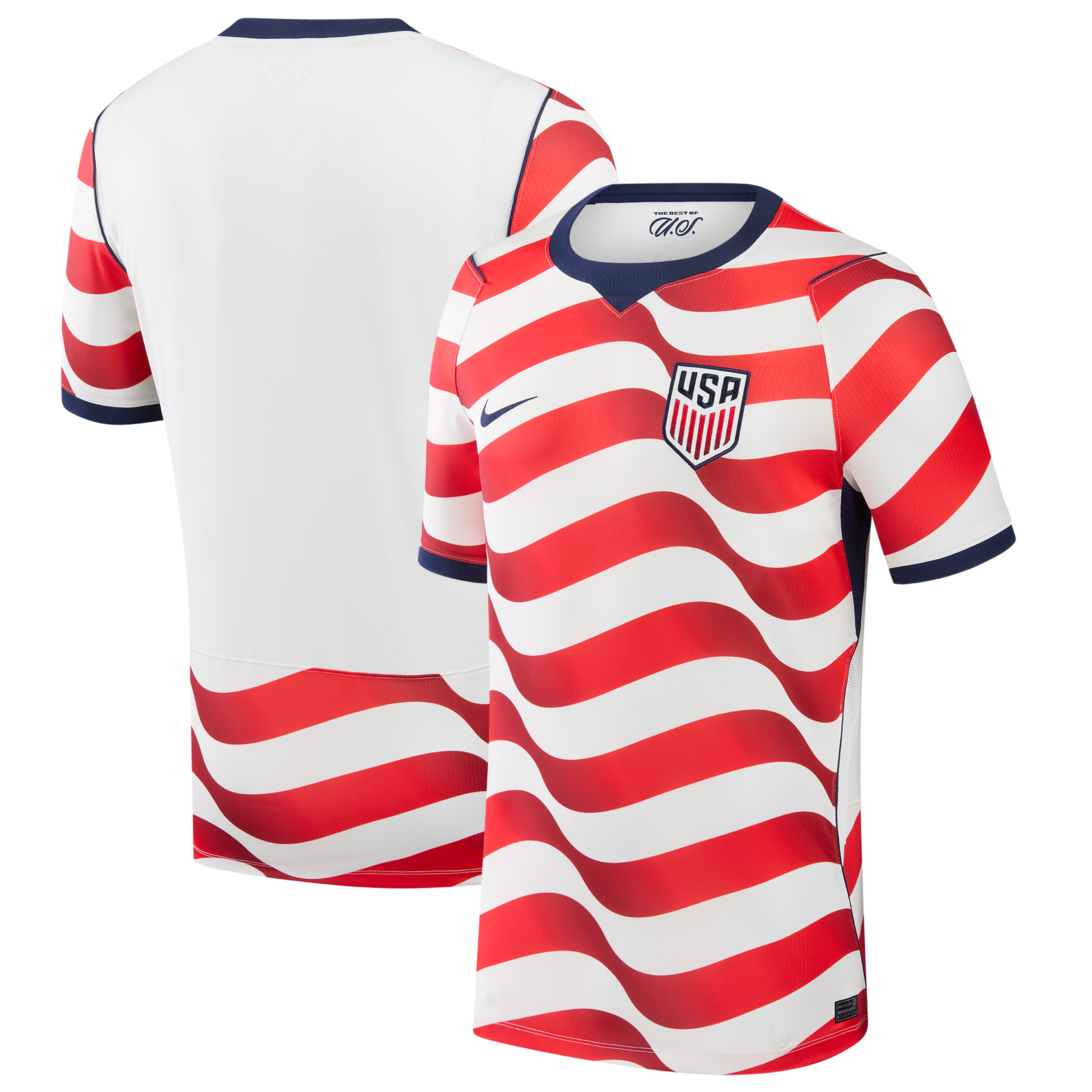 Jersey Gool™ USMNT 2026 Home Stadium Soccer Jersey - White