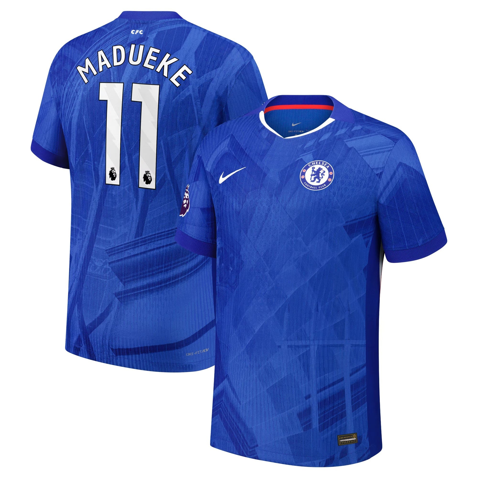 Noni Madueke Chelsea 2025/26 Home Player Shirt - Blue