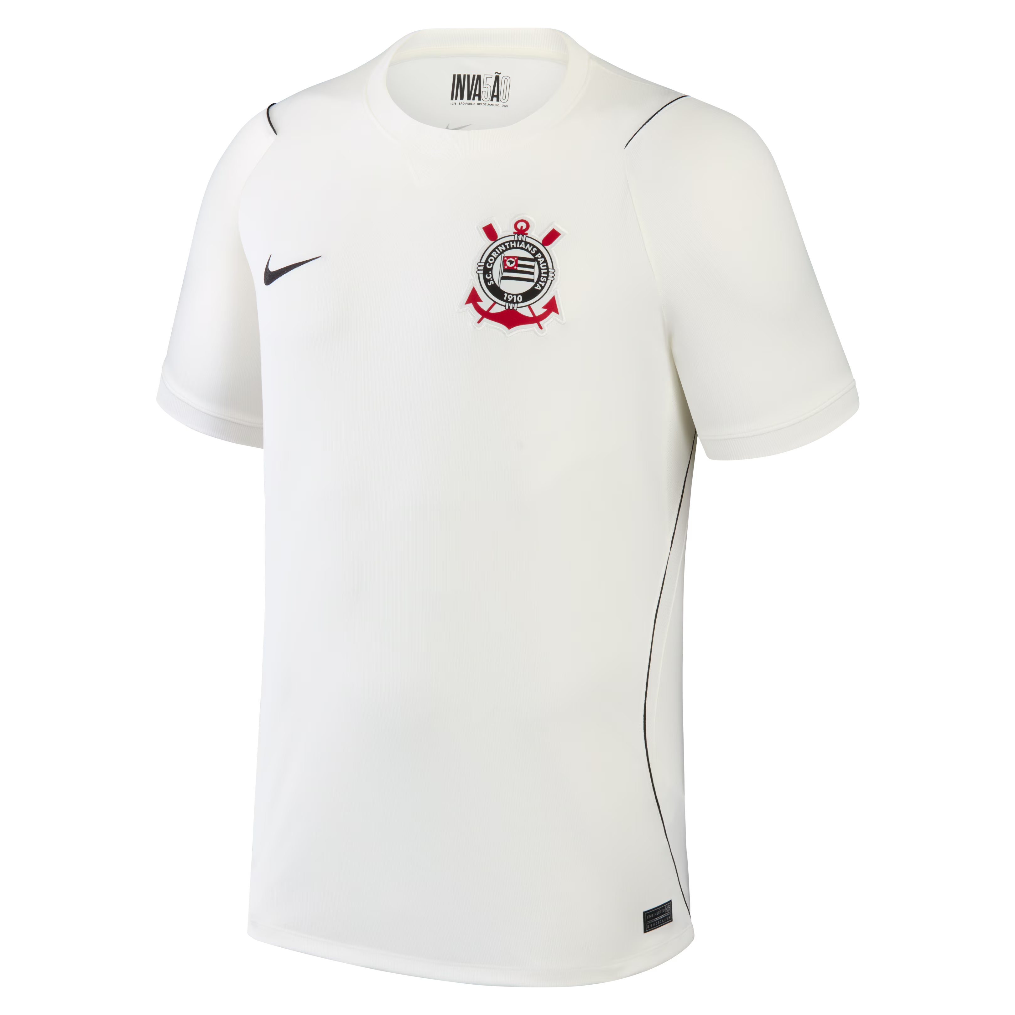 Official Corinthians Custom 2026 Home Stadium Replica Jersey - White - Jersey Teams World