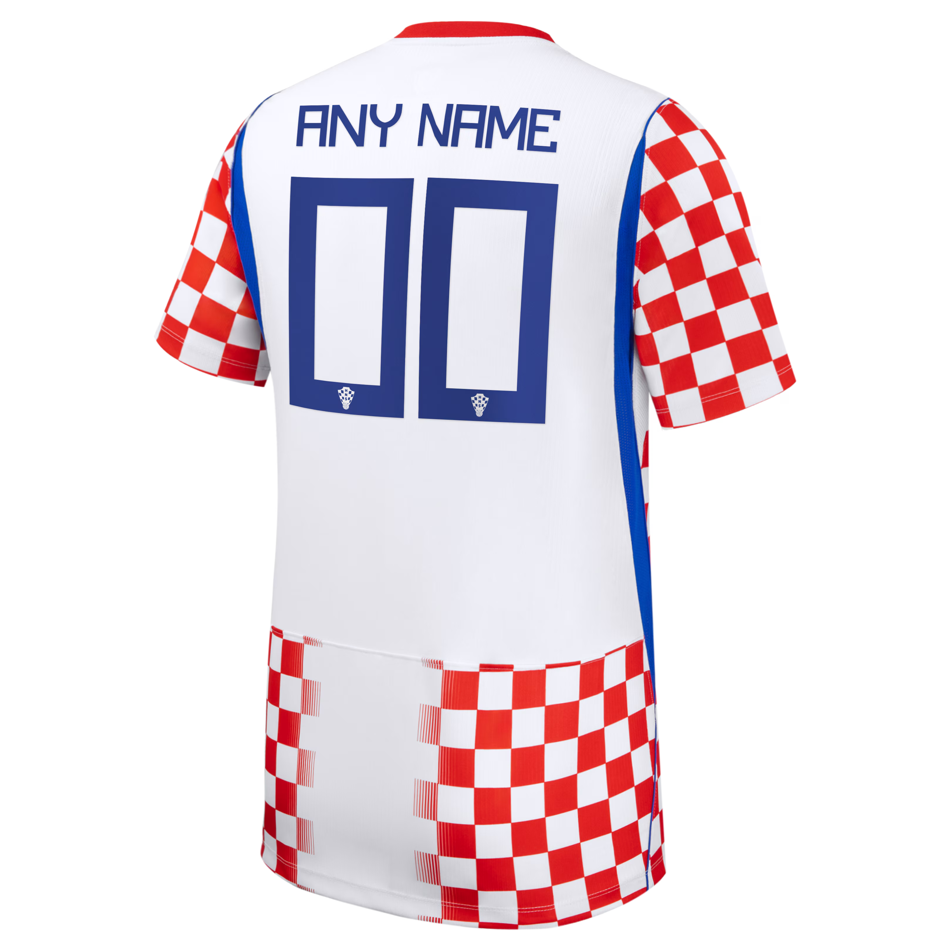 Official Croatia National Team Custom 2026 Home Stadium Replica Custom Jersey - White - Jersey Teams World