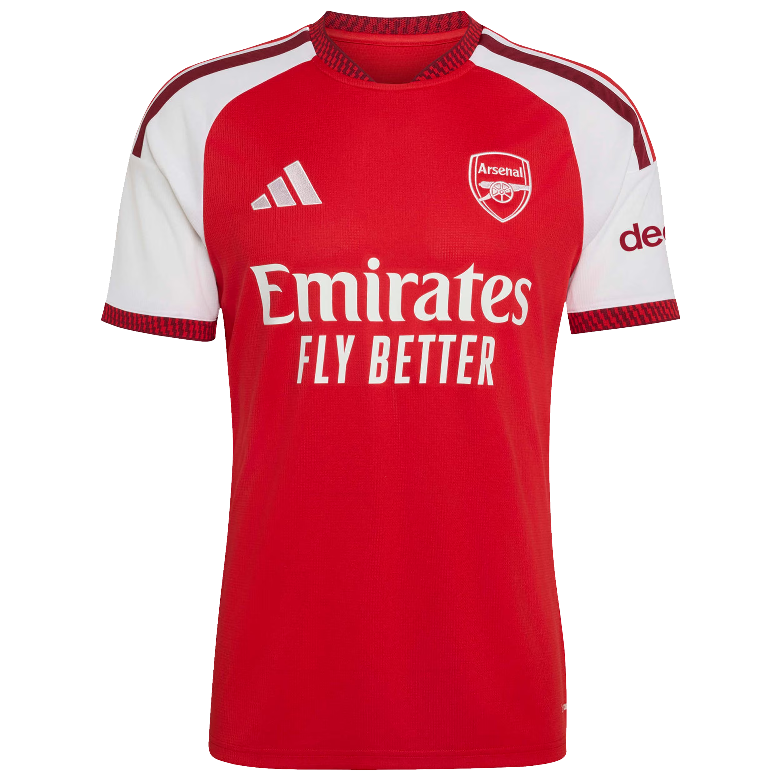 Official Declan Rice Arsenal Jersey Gool - 2026/27 Home  Replica Jersey - Red Midfielder Soccer Gear