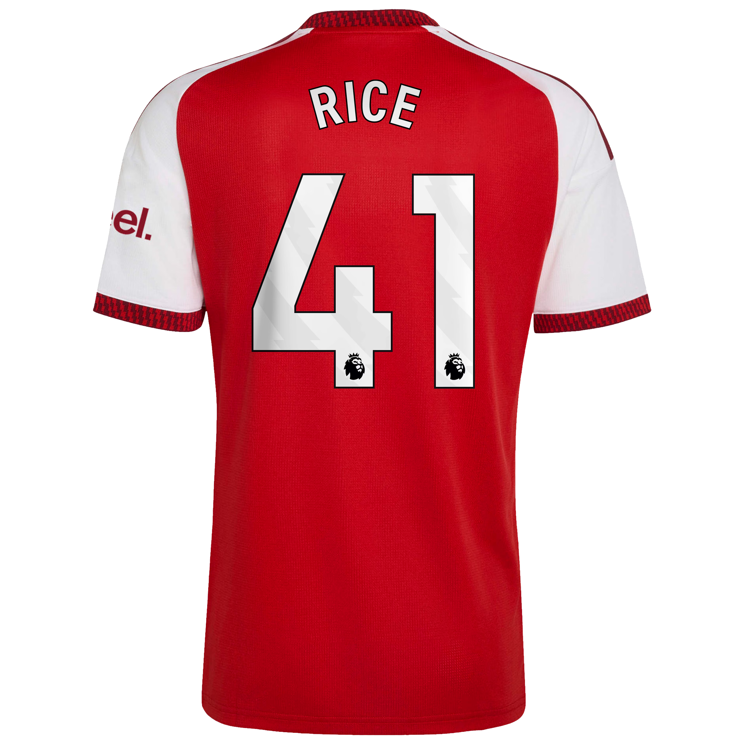 Official Declan Rice Arsenal Jersey Gool - 2026/27 Home  Replica Jersey - Red Midfielder Soccer Gear