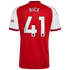 Official Declan Rice Arsenal Jersey Gool - 2026/27 Home  Replica Jersey - Red Midfielder Soccer Gear