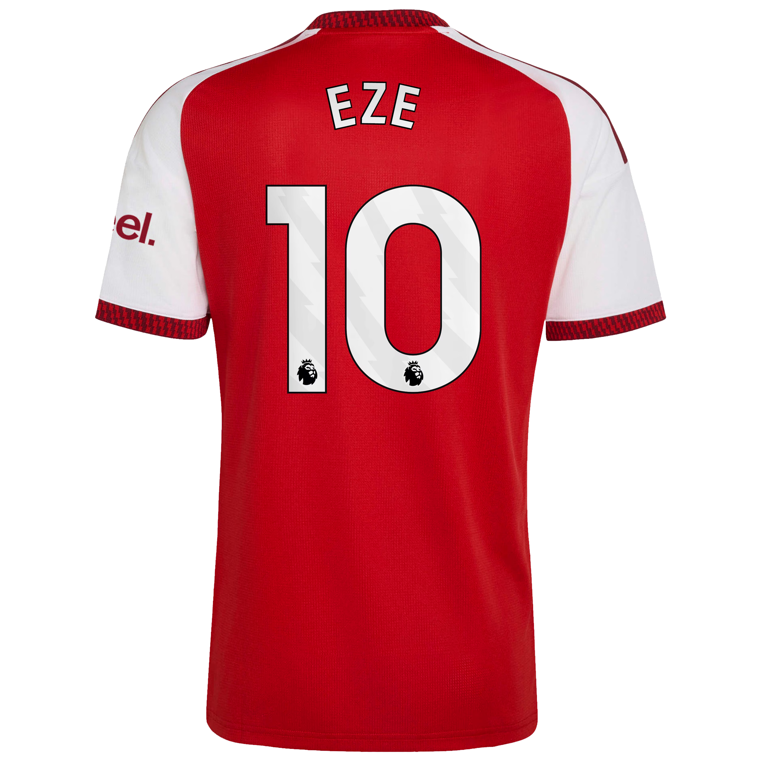Official Eberechi Eze Arsenal Jersey Gool - 2026/27 Home  Replica Jersey - Red Soccer Gear