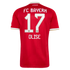 Official Michael Olise Bayern Munich Customized 2026/27 Home Replica Jersey - Red - Jersey Teams World
