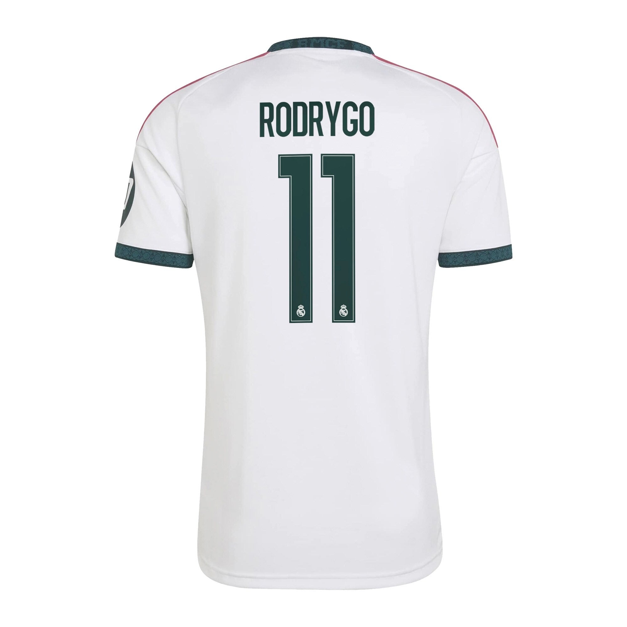 Official Rodrygo Real Madrid Customized 2026/27 Home Replica Jersey - White - Jersey Teams World