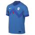 Official Slovenia National Team Custom 2026 Away Stadium Replica Jersey - Blue - Jersey Teams World