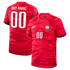 Official South Korea National Team Custom 2026 Home Match Custom Jersey - Red - Jersey Teams World