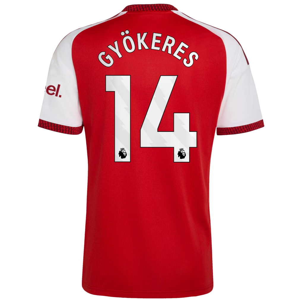 Official Viktor Gyökeres Arsenal Jersey Gool - 2026/27 Home  Replica Jersey - Red Striker Soccer Gear