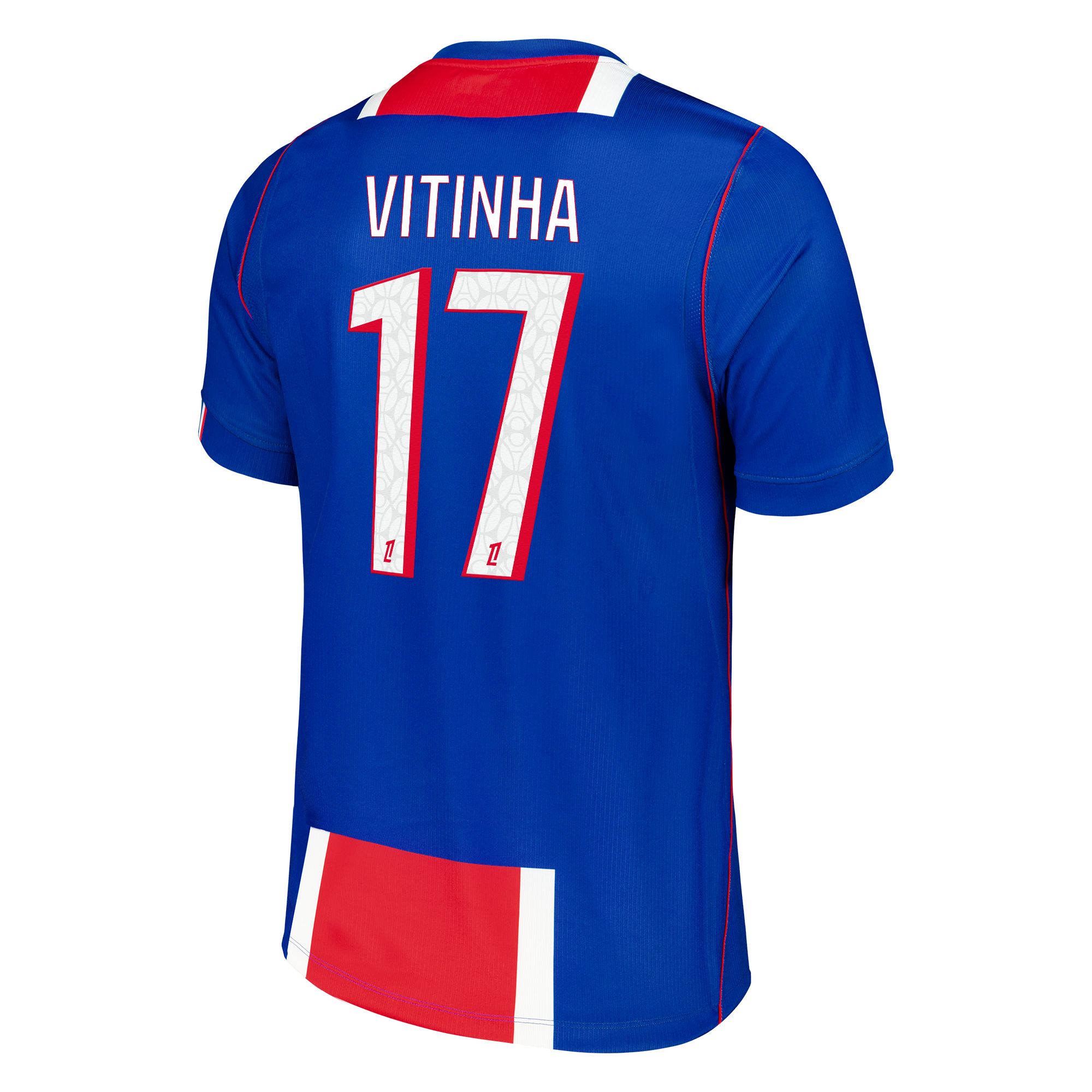 Official Vitinha Paris Saint-Germain Custom 2026/27 Home Stadium Replica Jersey - Blue - Jersey Teams World