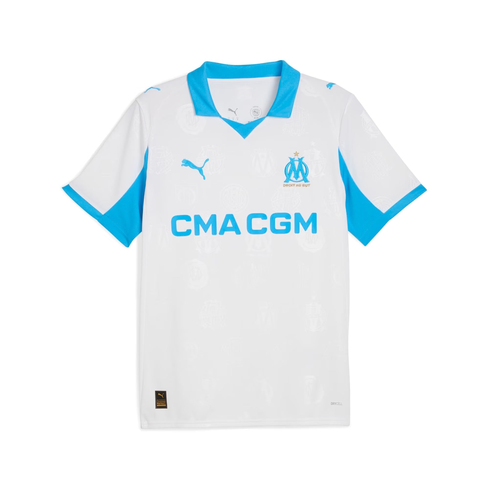 Olympique Marseille 2025/26 Custom Home Shirt - White