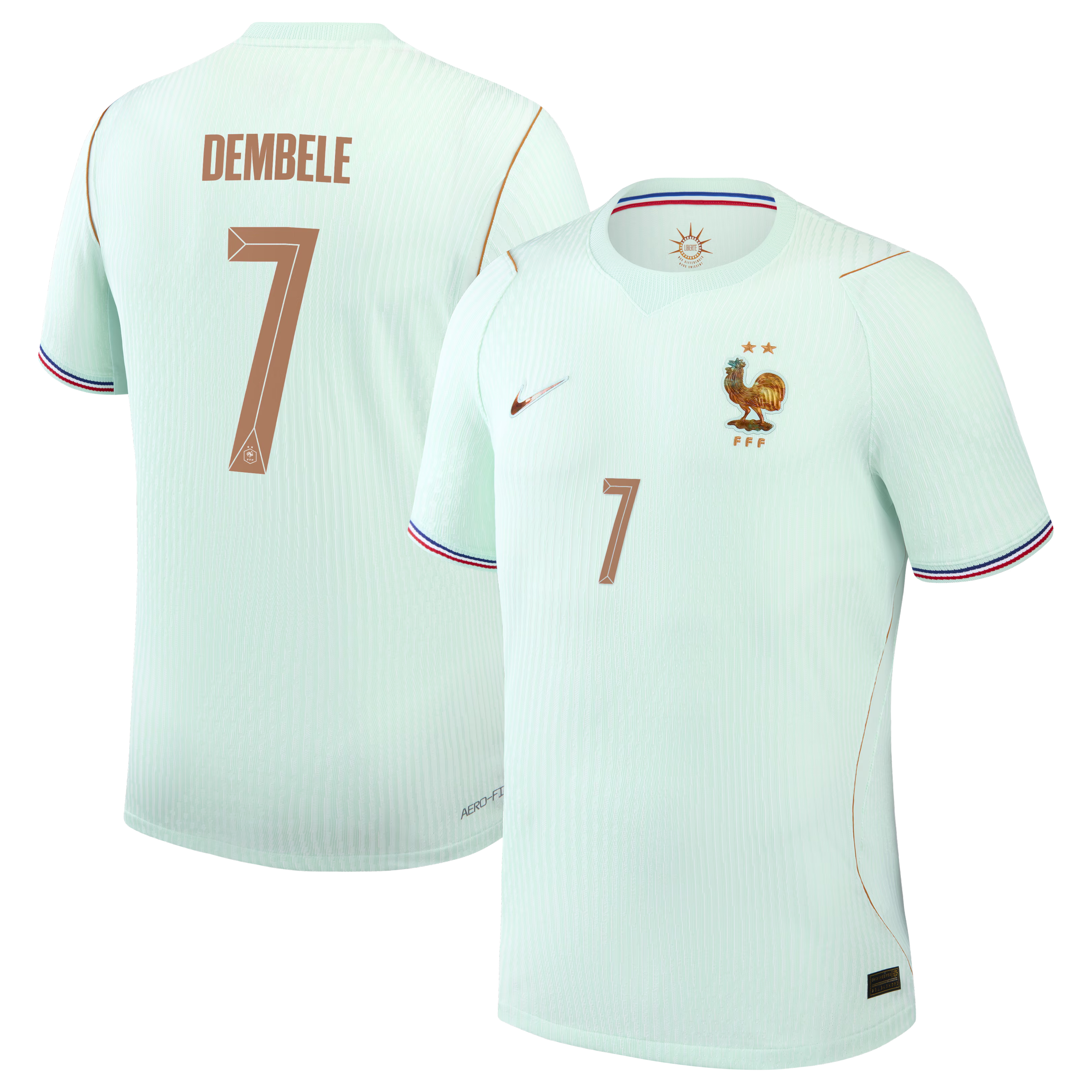 Ousmane Dembélé France National Team Jersey Gool - 2026 Away Match  Replica Jersey - Green