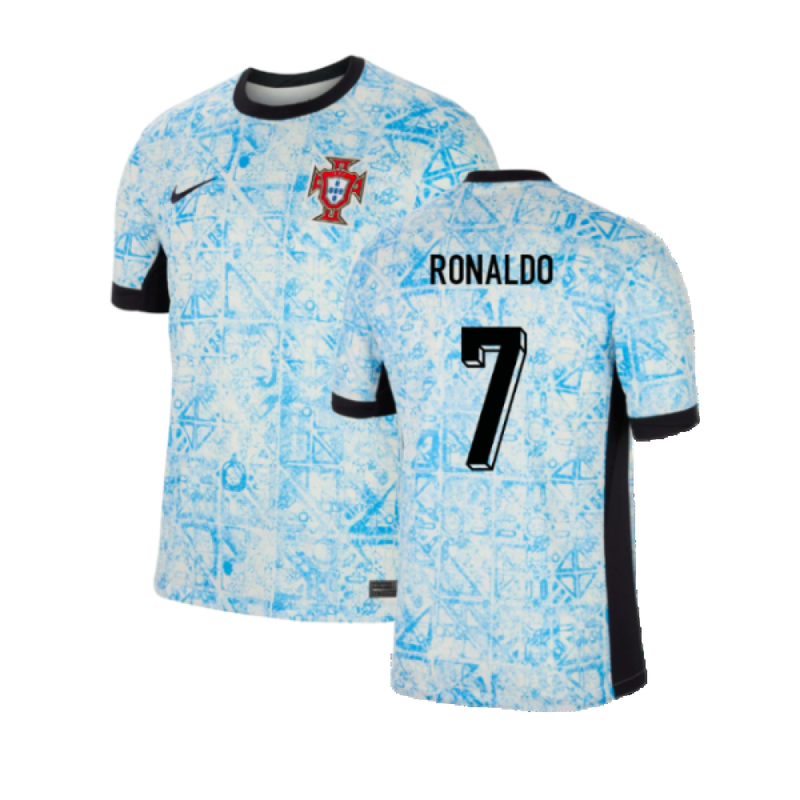 Portugal Nike Away 2024-2025 Ronaldo 7 Authentic Jersey