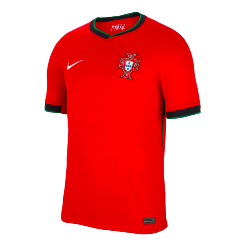 Portugal Nike Home 2024-2025 Ronaldo 7 Authentic Jersey - Red