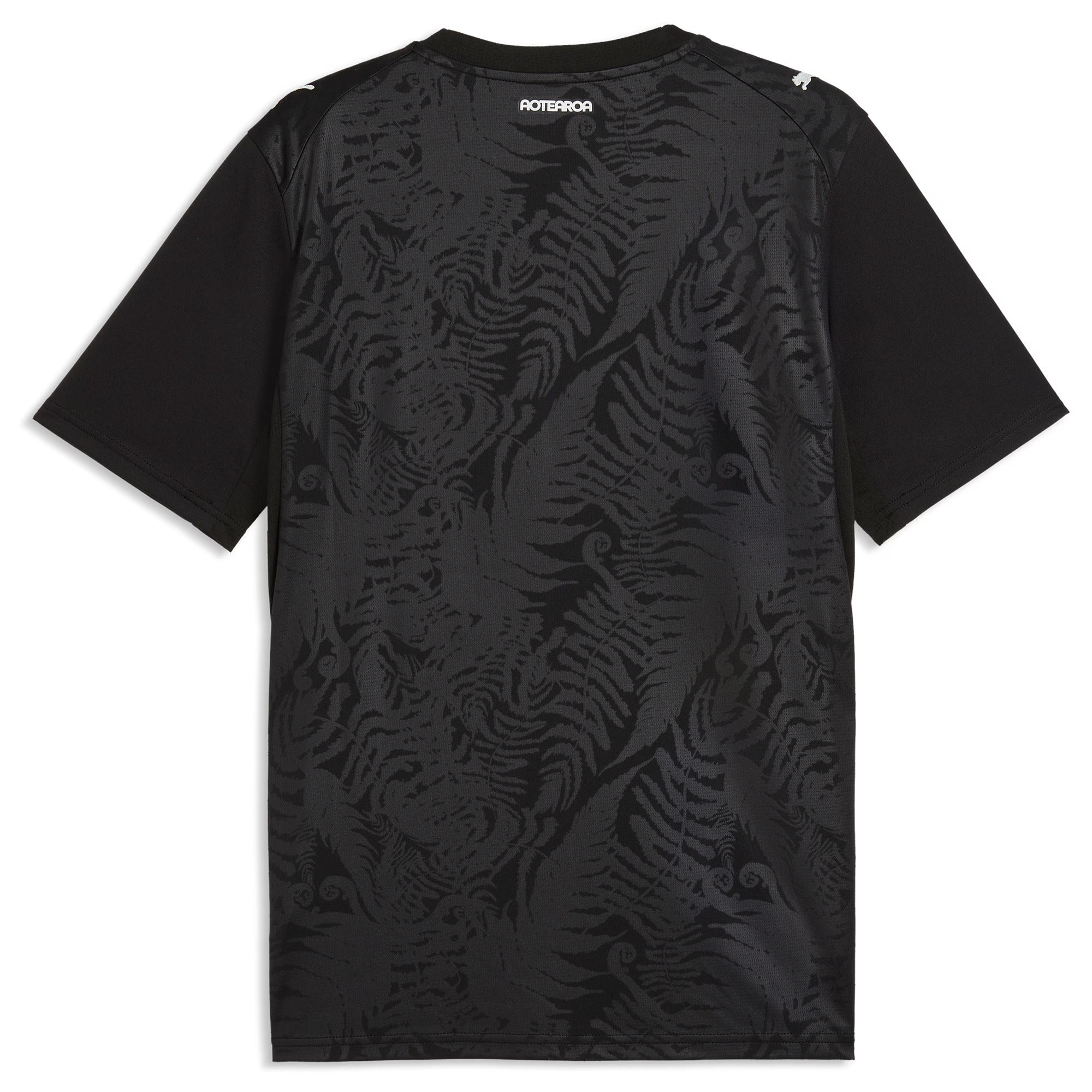 Puma New Zealand National Team 2026 Home Jersey - Black - Jersey Teams World