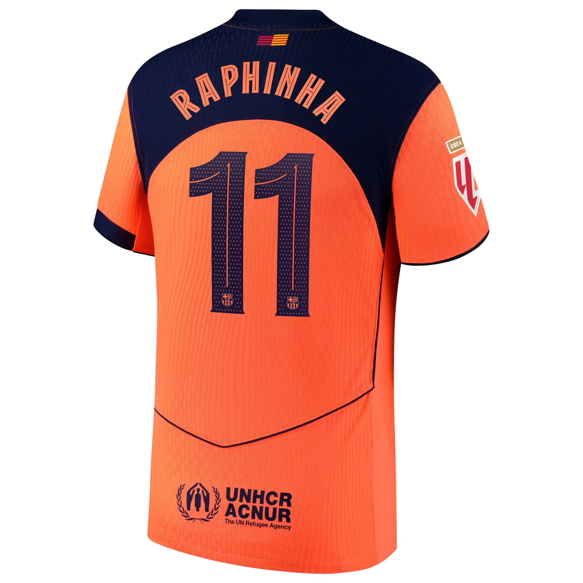 Raphinha Barcelona 2025/26 Third Player Shirt - Orange
