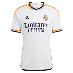 Real Madrid 2023/24 Adidas Home Custom Jersey - White