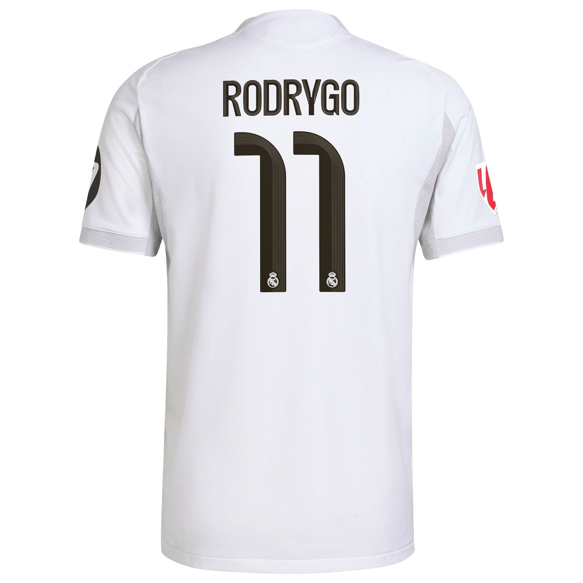 Rodrygo Real Madrid 2025/26 Home Shirt - White