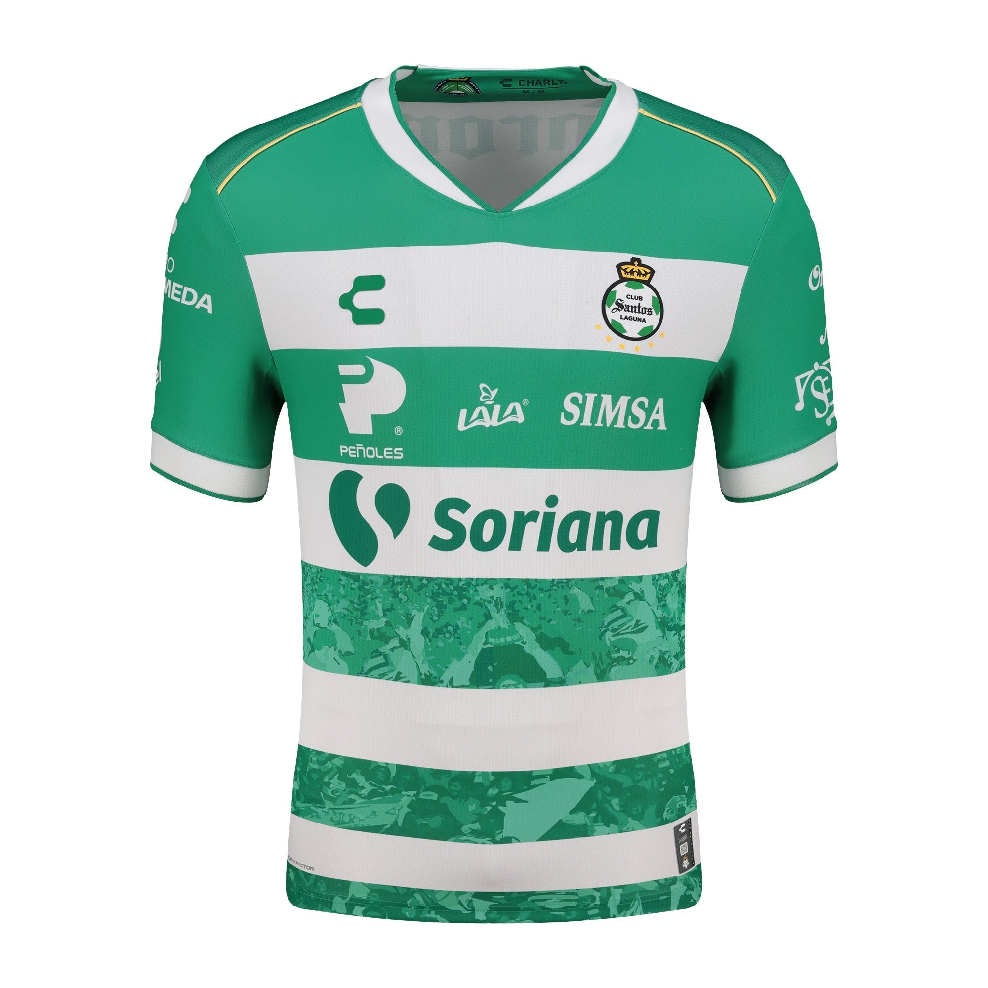Santos Laguna Charly 2025/26 Home Authentic Shirt - Green