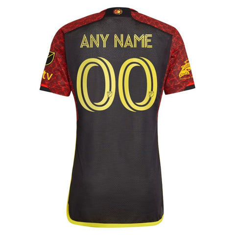 Seattle Sounders FC  Unisex Shirt 2023 Custom Jersey - Red - Jersey Teams World