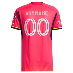 St. Louis City SC Shirt Unisex Red 2023 CITY Kit Authentic Custom Jersey - Jersey Teams World
