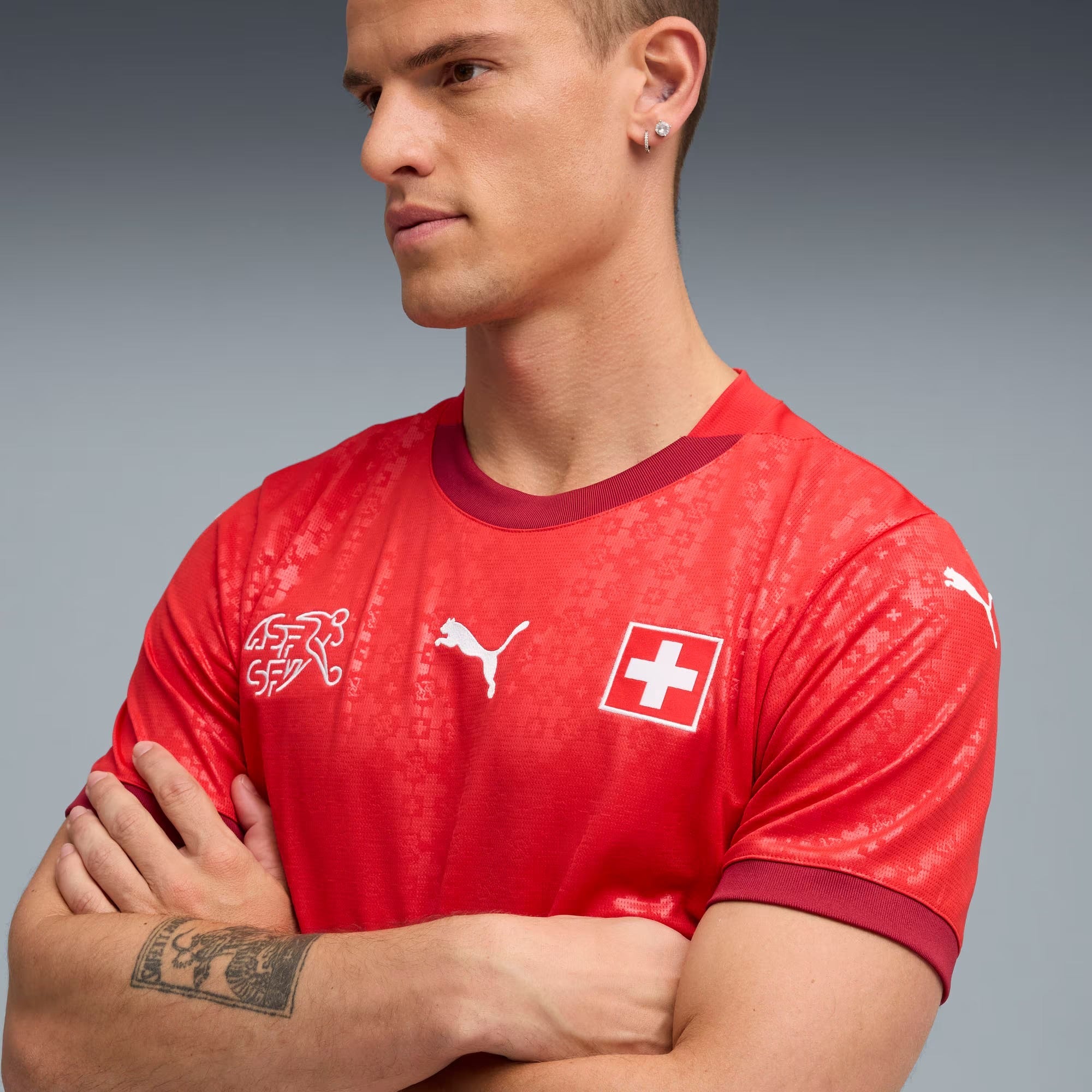 Switzerland National Team 2025/26 Custom Shirt - Red