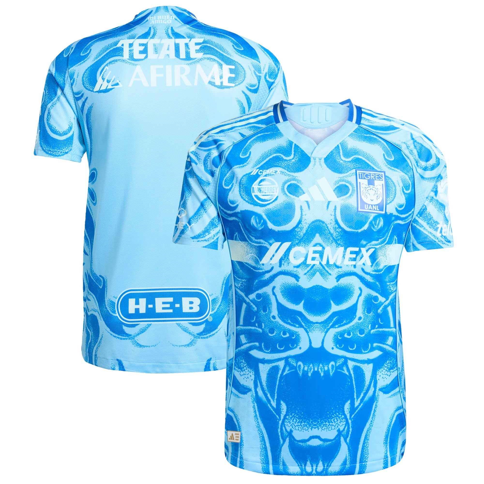 Tigres UANL 2025/26 Away Shirt - Blue