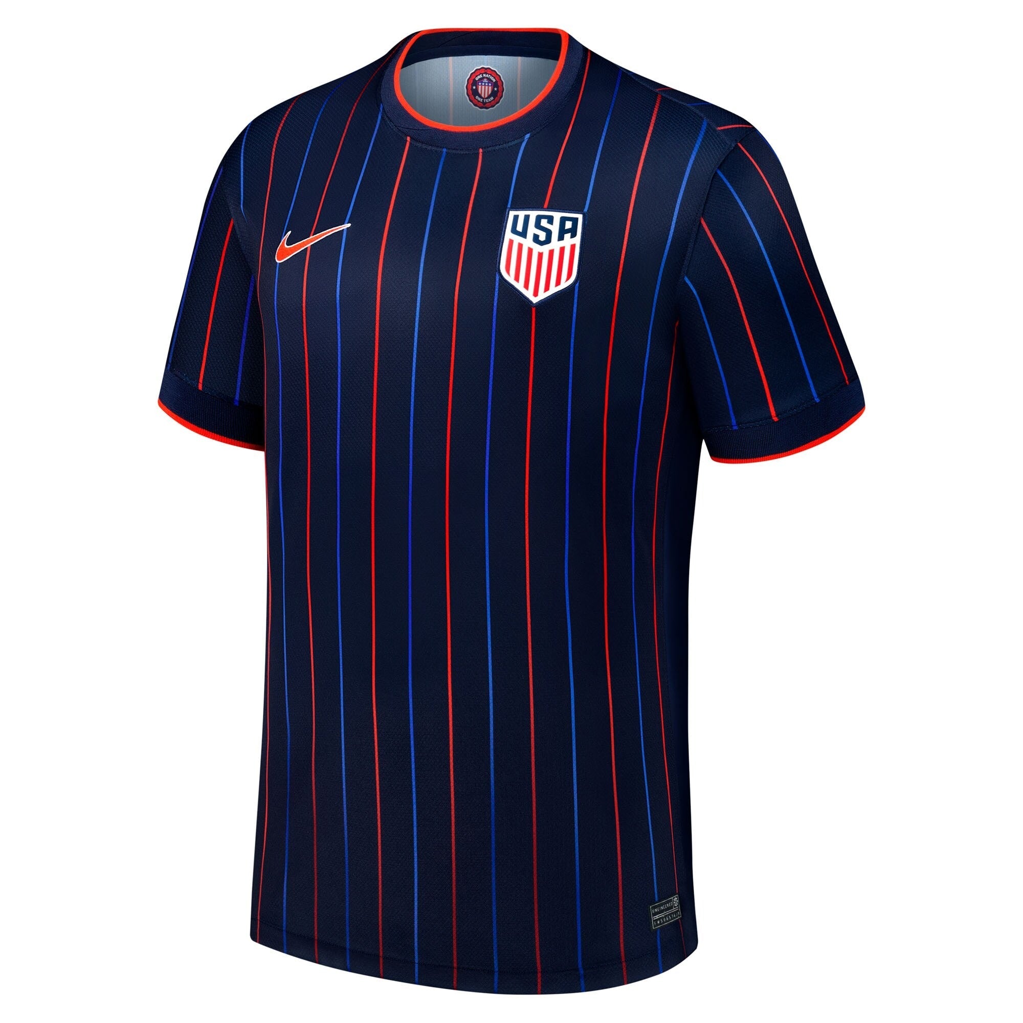 USMNT 2025 Away Custom Shirt - Navy