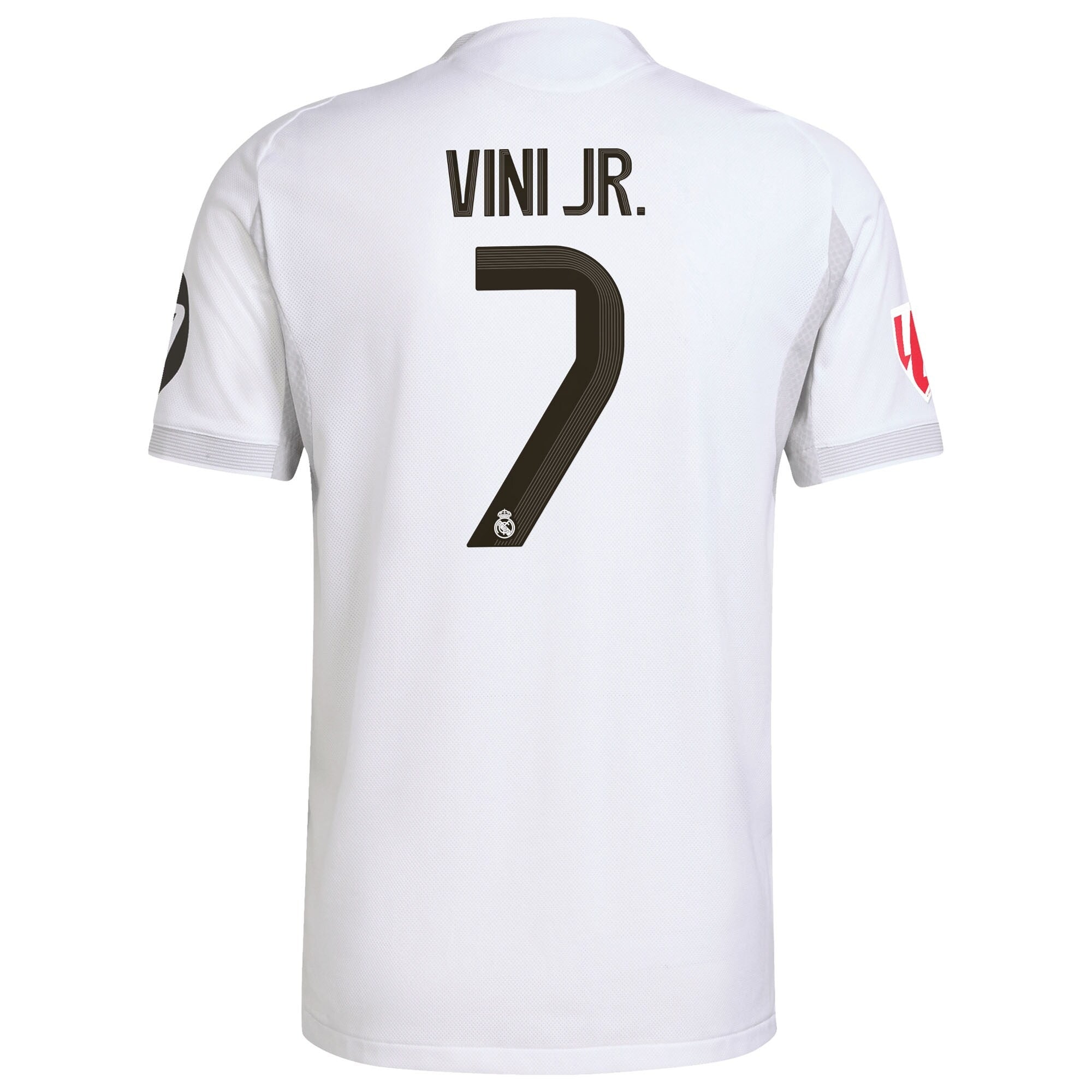 Vini Jr. Real Madrid 2025/26 Home Authentic Shirt - White
