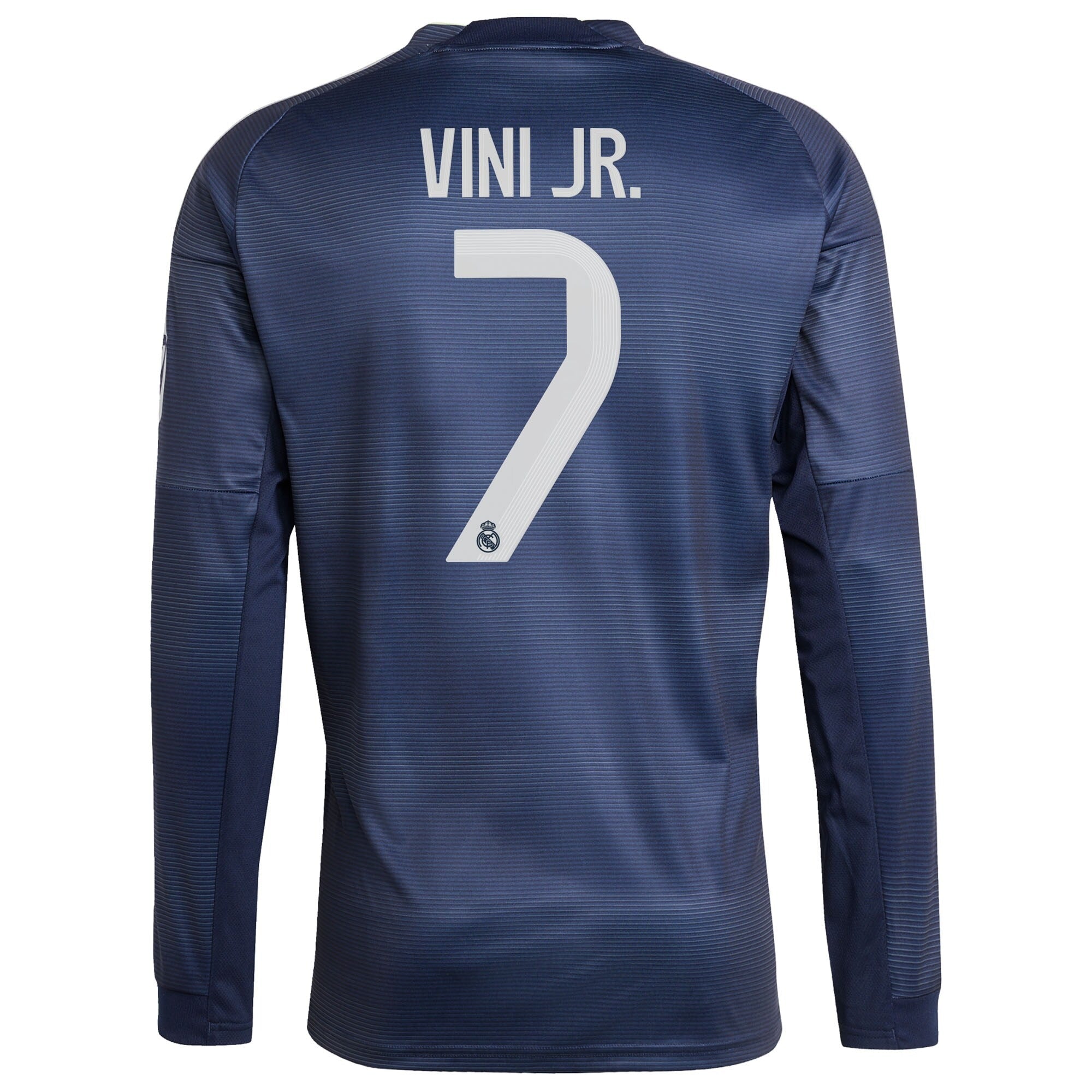 Vini Jr. Real Madrid 2025/26 Home Long Sleeve Player Shirt - Blue