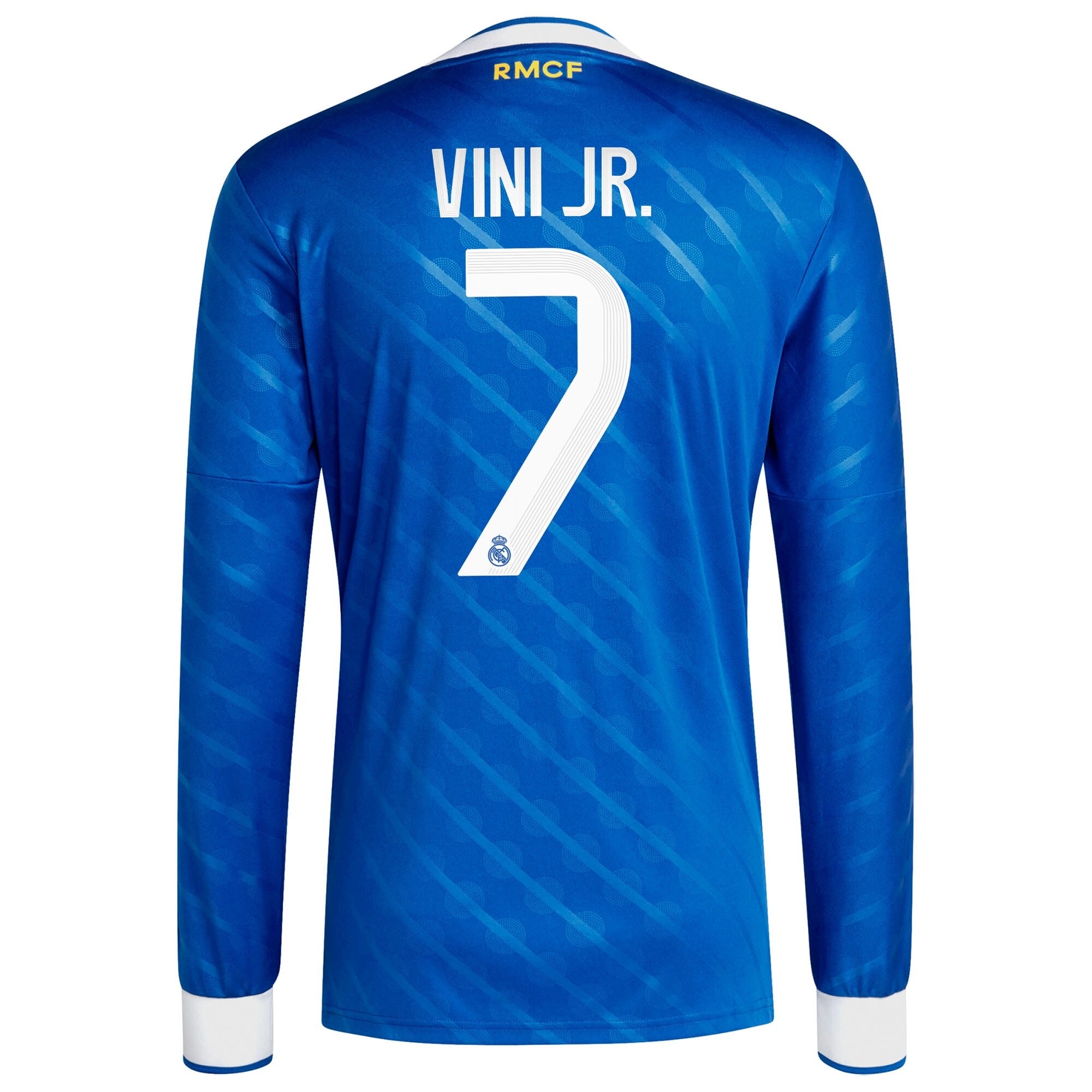 Vinicius Junior Real Madrid 2025/26 Third Long Sleeve Player Shirt - Blue