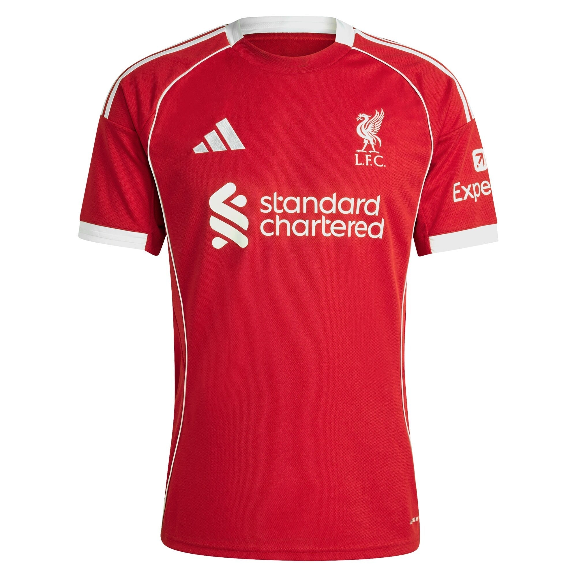 Virgil van Dijk Liverpool 2025/26 Home Shirt - Red