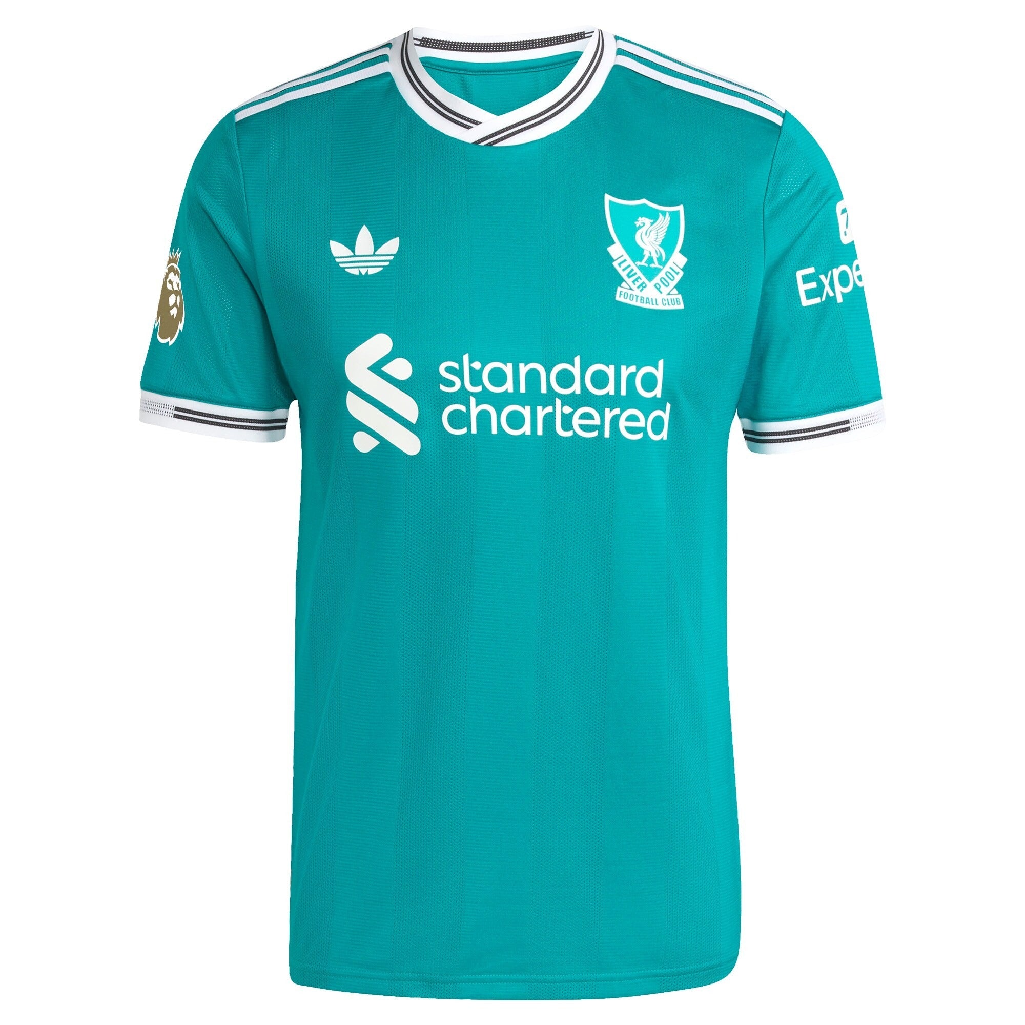 Virgil van Dijk Liverpool 2025/26 Third Player Shirt - Green