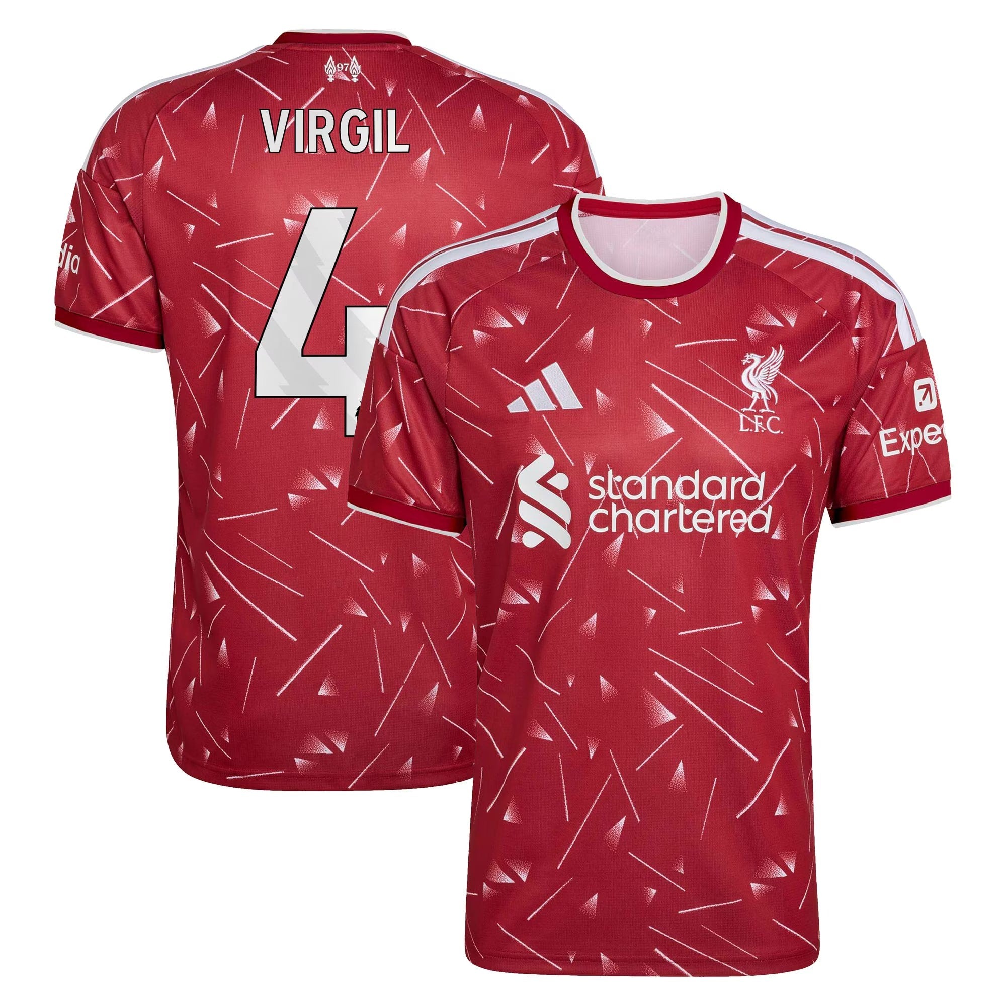 Virgil van Dijk Liverpool Jersey Gool - 2026/27 Home  Replica Jersey - Red