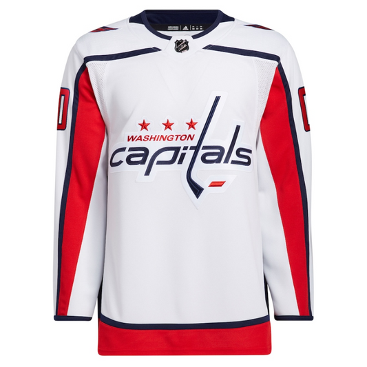 Washington Capitals Team 2022 Custom Jersey Pro Official White - Jersey Teams World
