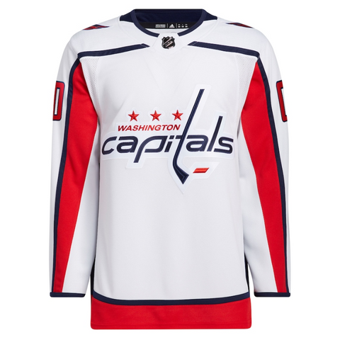 Washington Capitals Team 2022 Custom Jersey Pro Official White - Jersey Teams World