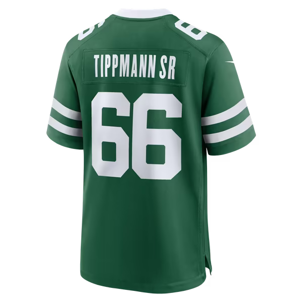 Joe Tippmann New York Jets Jersey Gool Team Game Jersey - Green