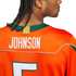 Andre Johnson Miami Hurricanes Jersey Gool Home It's Back Premier Jersey - Orange