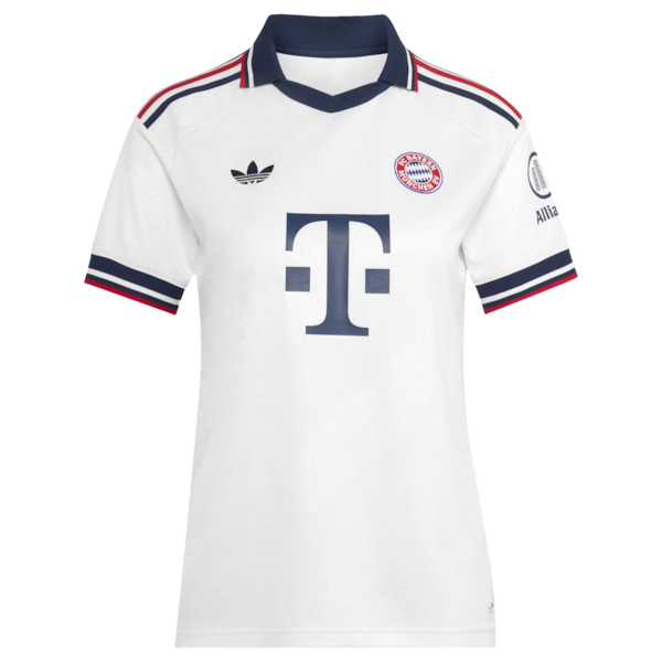 Bayern Munich adidas Women's 2026/27 Away Replica Jersey - White