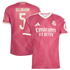 Jude Bellingham Real Madrid Jersey Gool 2026/27 Third pro Jersey - Pink