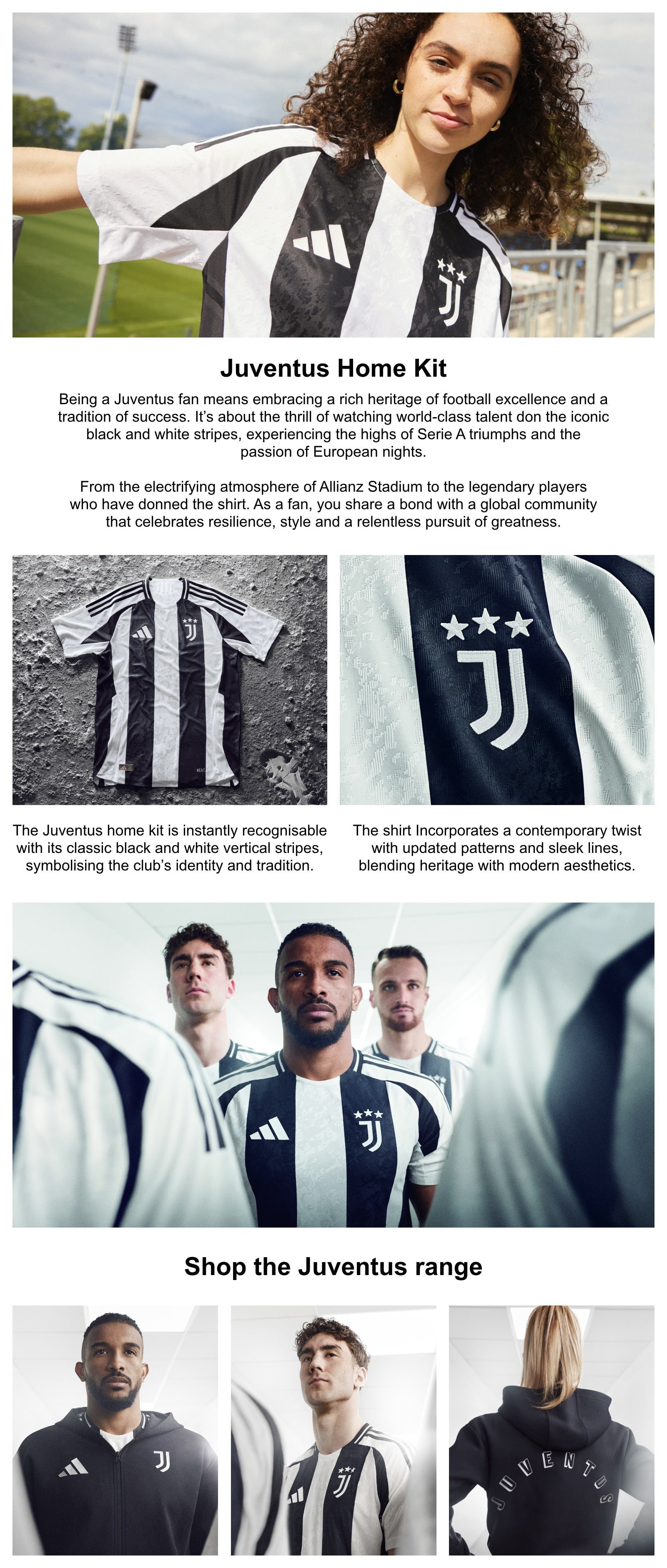 Juventus adidas 2024/25 Home Jersey - White