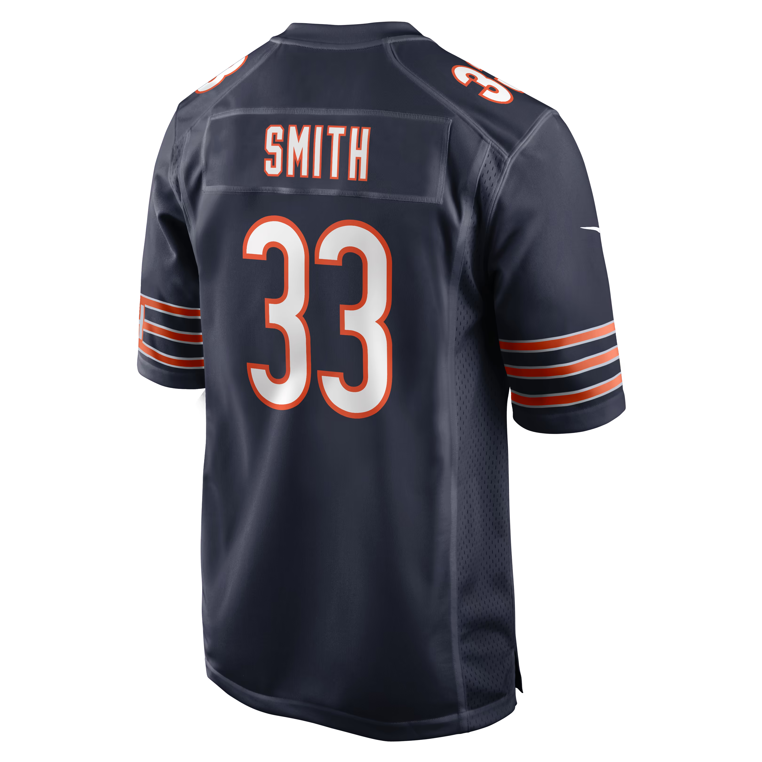 Keidron Smith Chicago Bears Jersey Gool Team Game Jersey - Navy