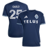 Customized Ryan Gauld Vancouver Whitecaps FC 2026 The Coastal Jersey Replica Blue