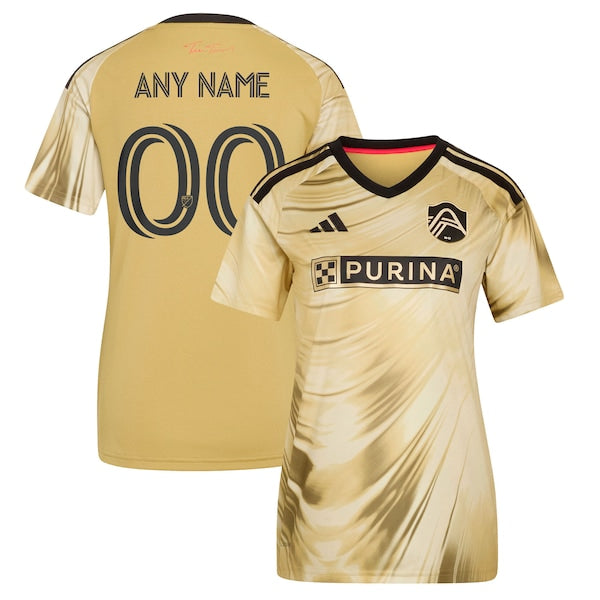 Customized St. Louis CITY SC Women's 2026 The Tina Turner Kit Replica Custom Jersey Yellow