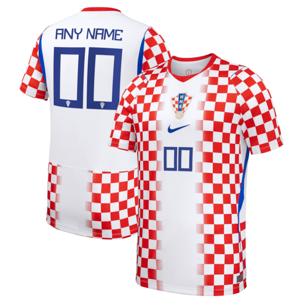 Jersey Gool Croatia National Team 2026 Home Stadium pro Custom Jersey White