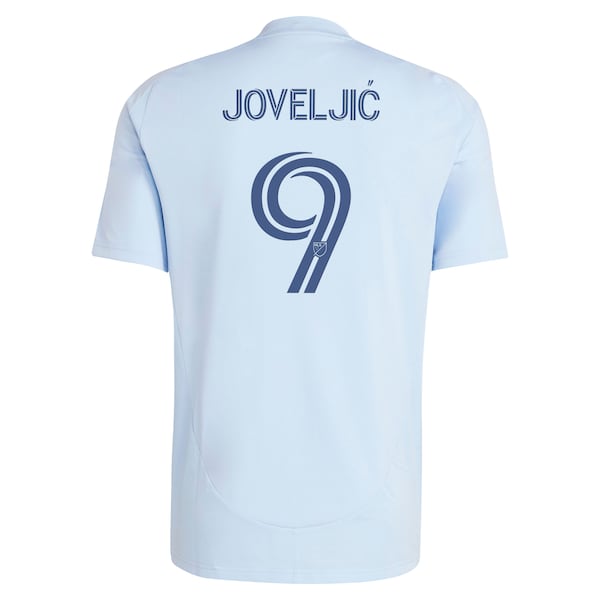 Customized Dejan Joveljic Sporting Kansas City 2025 One KC Replica Player Jersey Light Blue