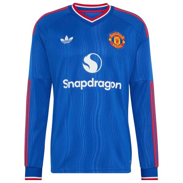 Mason Mount Manchester United adidas 2026/27 Away Replica Long Sleeve Jersey - Royal
