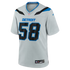 Penei Sewell Detroit Lions Jersey Gool 2026 Rivalries Collection Game Jersey - Silver